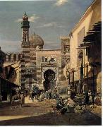 Arab or Arabic people and life. Orientalism oil paintings 558